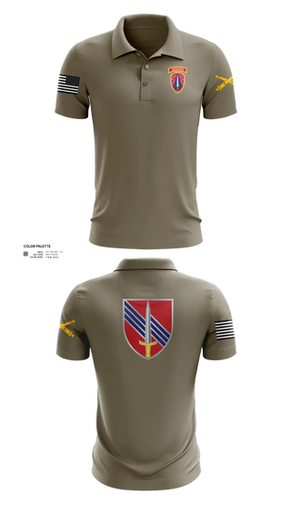 Short Sleeve Performance Polo, HHB 4th BN, 3rd SFAB, , Teamtime, Team time, sublimation, custom sports apparel, team uniforms, spirit wear, spiritwear, sports uniforms, custom shirts, team store, custom team store, fundraiser sports, apparel fundraiser