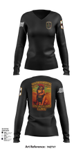 SCC 10th Field Hospital 86139824 Women's Long Sleeve V-neck Shirt - 101