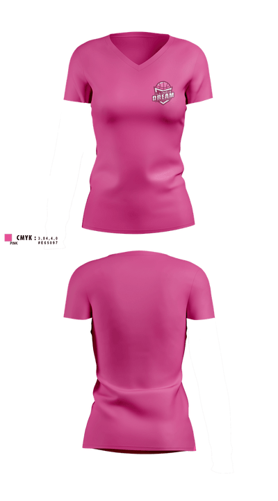 Illinois Dream 18044627 Women's Short Sleeve V-neck Shirt - 2