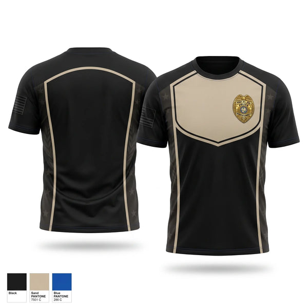 Short Sleeve Performance Shirt, Port St. Joe Police Department, Police, Teamtime, Team time, sublimation, custom sports apparel, team uniforms, spirit wear, spiritwear, sports uniforms, custom shirts, team store, custom team store, fundraiser sports, apparel fundraiser