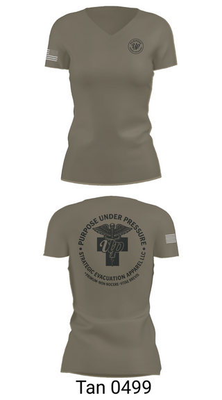 Womens Short Sleeve Vneck Shirt, 439th AES, , Teamtime, Team time, sublimation, custom sports apparel, team uniforms, spirit wear, spiritwear, sports uniforms, custom shirts, team store, custom team store, fundraiser sports, apparel fundraiser