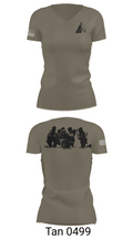 5th Combat Readiness School 45690060 Women's Short Sleeve V-neck Shirt - 6