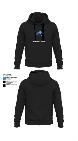 Hoodie, Indian River Wolves, Wrestling, Teamtime, Team time, sublimation, custom sports apparel, team uniforms, spirit wear, spiritwear, sports uniforms, custom shirts, team store, custom team store, fundraiser sports, apparel fundraiser