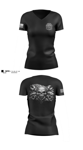 Womens Short Sleeve Vneck Shirt, 163D IEW BN, Army, Teamtime, Team time, sublimation, custom sports apparel, team uniforms, spirit wear, spiritwear, sports uniforms, custom shirts, team store, custom team store, fundraiser sports, apparel fundraiser