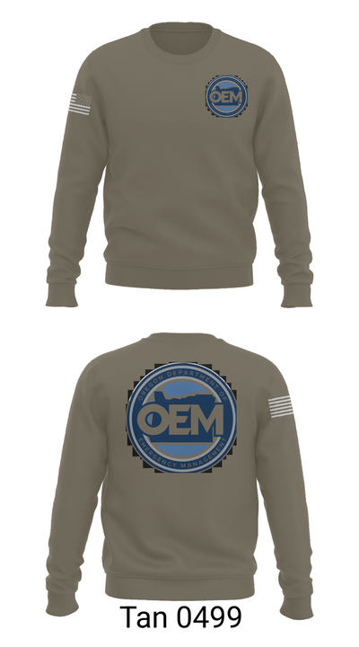 Oregon Emergency Management 48984222 Crew Neck Sweatshirt - 62