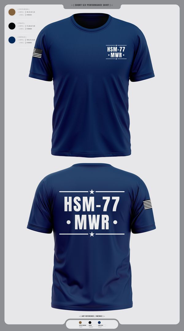 Old School Cotton Feel Shirt, HSM-77 MWR, , Teamtime, Team time, sublimation, custom sports apparel, team uniforms, spirit wear, spiritwear, sports uniforms, custom shirts, team store, custom team store, fundraiser sports, apparel fundraiser