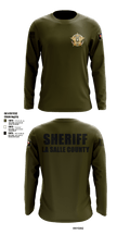 La Salle county sheriff’s office  Long Sleeve Performance Shirt - 1