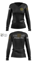 Waxhaw Fire Women's Long Sleeve V-neck Shirt - 21