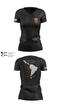 MCAT 1220 (DEPLOYMENT SHIRT) 37484556 Women's Short Sleeve V-neck Shirt - 2