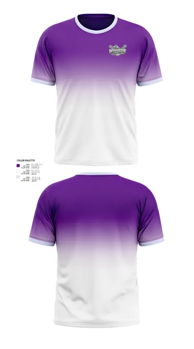 Ontario Masters Lacrosse Association 17329098 Old School Cotton Feel Shirt - 3