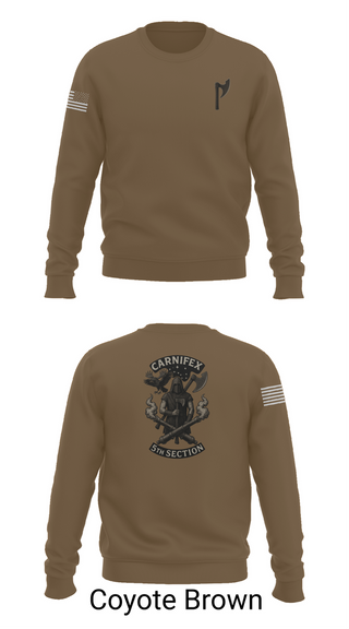 Crew Neck Sweatshirt, 2-8 FA, C BTRY, , Teamtime, Team time, sublimation, custom sports apparel, team uniforms, spirit wear, spiritwear, sports uniforms, custom shirts, team store, custom team store, fundraiser sports, apparel fundraiser