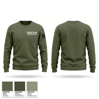 Crew Neck Sweatshirt, Homeland Security & Intelligence Unit, Police, Teamtime, Team time, sublimation, custom sports apparel, team uniforms, spirit wear, spiritwear, sports uniforms, custom shirts, team store, custom team store, fundraiser sports, apparel fundraiser