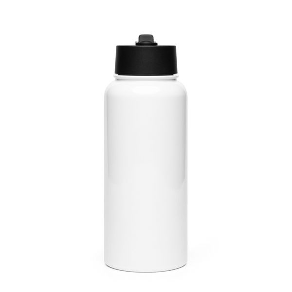 Firstman Sports 70079545 Stainless Steel Water Bottle with a Straw Lid