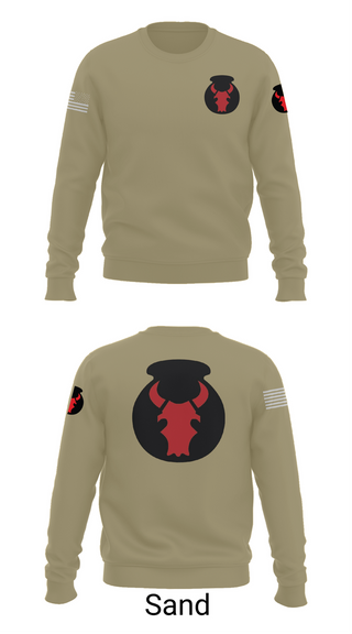 Crew Neck Sweatshirt, 2nd Brigade Combat Team, 34th Infantry Division, , Teamtime, Team time, sublimation, custom sports apparel, team uniforms, spirit wear, spiritwear, sports uniforms, custom shirts, team store, custom team store, fundraiser sports, apparel fundraiser