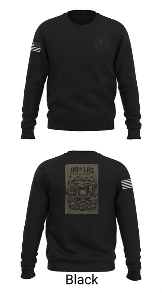 Crew Neck Sweatshirt, 99th LRS, Air Force, Teamtime, Team time, sublimation, custom sports apparel, team uniforms, spirit wear, spiritwear, sports uniforms, custom shirts, team store, custom team store, fundraiser sports, apparel fundraiser