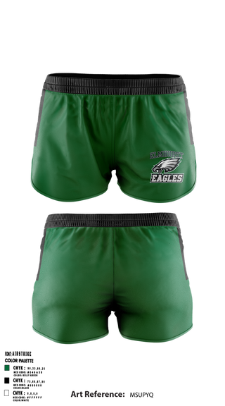 Womens Shorts, Elmhurst Eagles, , Teamtime, Team time, sublimation, custom sports apparel, team uniforms, spirit wear, spiritwear, sports uniforms, custom shirts, team store, custom team store, fundraiser sports, apparel fundraiser