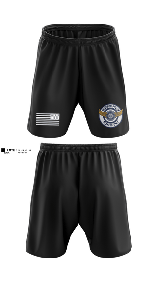 Athletic Shorts With Pockets, Windsor PD Traffic Unit, Police, Teamtime, Team time, sublimation, custom sports apparel, team uniforms, spirit wear, spiritwear, sports uniforms, custom shirts, team store, custom team store, fundraiser sports, apparel fundraiser
