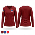 Windsor Township 97363783 Women's Long Sleeve V-neck Shirt - 1