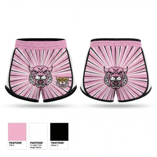 Womens Shorts, DMV LIONESS, Cheer, Teamtime, Team time, sublimation, custom sports apparel, team uniforms, spirit wear, spiritwear, sports uniforms, custom shirts, team store, custom team store, fundraiser sports, apparel fundraiser