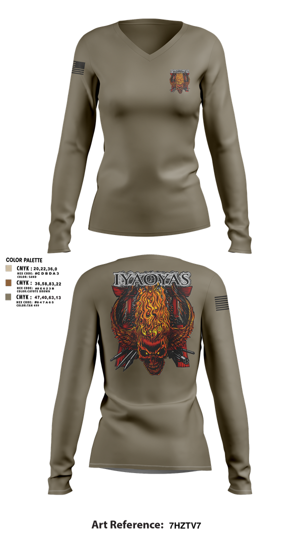 Womens Long Sleeve Vneck Shirt, Aviation ordnance, , Teamtime, Team time, sublimation, custom sports apparel, team uniforms, spirit wear, spiritwear, sports uniforms, custom shirts, team store, custom team store, fundraiser sports, apparel fundraiser
