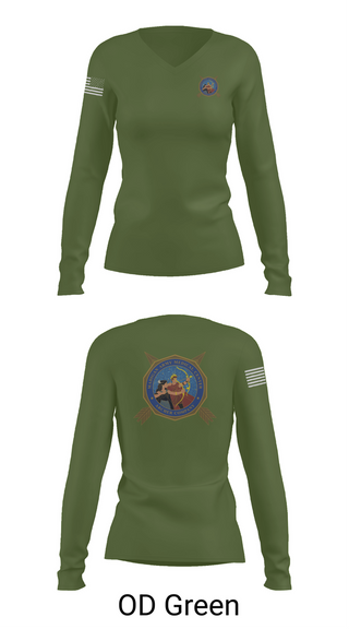 Womens Long Sleeve Vneck Shirt, Archer Company, , Teamtime, Team time, sublimation, custom sports apparel, team uniforms, spirit wear, spiritwear, sports uniforms, custom shirts, team store, custom team store, fundraiser sports, apparel fundraiser