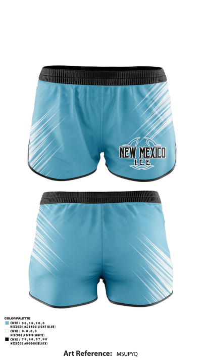 New Mexico I.C.E 88287753 Track Shorts - 21