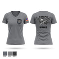 Tampa SWAT Women's Short Sleeve V-neck Shirt - 1