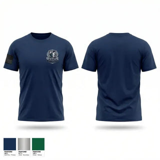 Old School Cotton Feel Shirt, Weems Protection Services, Police, Teamtime, Team time, sublimation, custom sports apparel, team uniforms, spirit wear, spiritwear, sports uniforms, custom shirts, team store, custom team store, fundraiser sports, apparel fundraiser