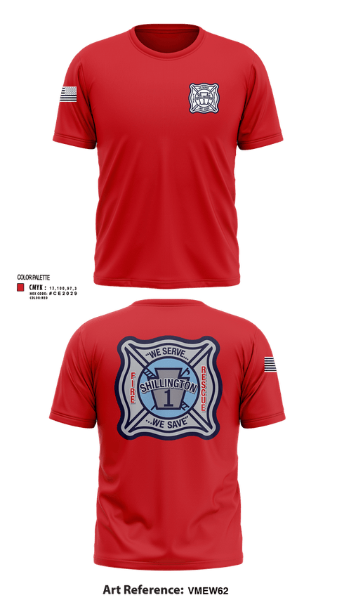 Short Sleeve Performance Shirt, SHILLINGTON FIRE DEPARTMENT, Fire Department, Teamtime, Team time, sublimation, custom sports apparel, team uniforms, spirit wear, spiritwear, sports uniforms, custom shirts, team store, custom team store, fundraiser sports, apparel fundraiser