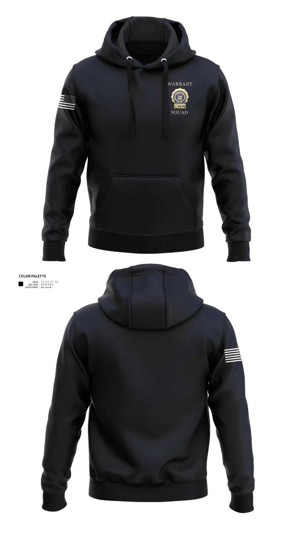 Hoodie, NCSD Warrant Squad, , Teamtime, Team time, sublimation, custom sports apparel, team uniforms, spirit wear, spiritwear, sports uniforms, custom shirts, team store, custom team store, fundraiser sports, apparel fundraiser