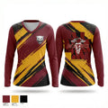 Florin Panthers 50386693 Women's Long Sleeve V-neck Shirt - 1