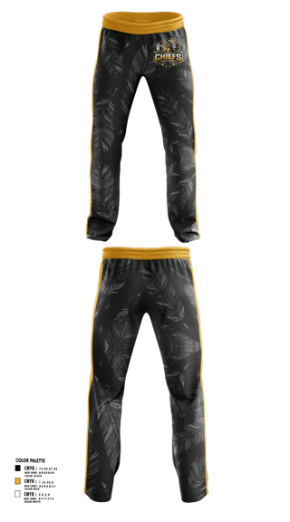 Sweatpants, Pittsburgh Chiefs, , Teamtime, Team time, sublimation, custom sports apparel, team uniforms, spirit wear, spiritwear, sports uniforms, custom shirts, team store, custom team store, fundraiser sports, apparel fundraiser