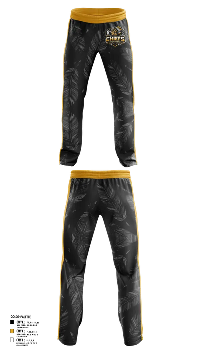 Pittsburgh Chiefs 90737698 Sweatpants - 3