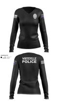 Whiteville Police Department 3573610 Women's Long Sleeve V-neck Shirt - 30