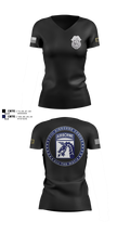Fort Bragg Law Enforcement Company 16198473 Women's Short Sleeve V-neck Shirt - 2