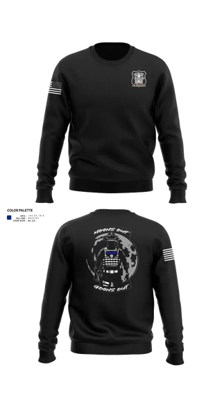 Crew Neck Sweatshirt, 4th Precinct, Police, Teamtime, Team time, sublimation, custom sports apparel, team uniforms, spirit wear, spiritwear, sports uniforms, custom shirts, team store, custom team store, fundraiser sports, apparel fundraiser