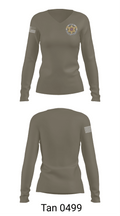 Jack County Sheriff’s Office 25987242 Women's Long Sleeve V-neck Shirt - 8