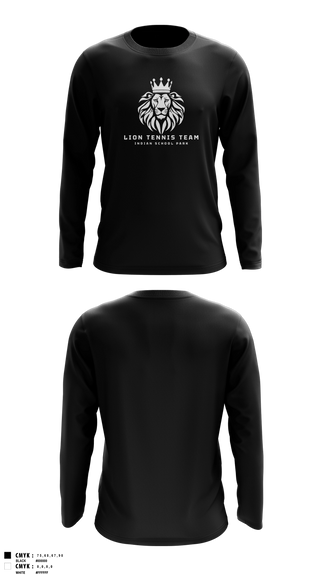 Long Sleeve Performance Shirt, Lion Tennis Team, Tennis, Teamtime, Team time, sublimation, custom sports apparel, team uniforms, spirit wear, spiritwear, sports uniforms, custom shirts, team store, custom team store, fundraiser sports, apparel fundraiser