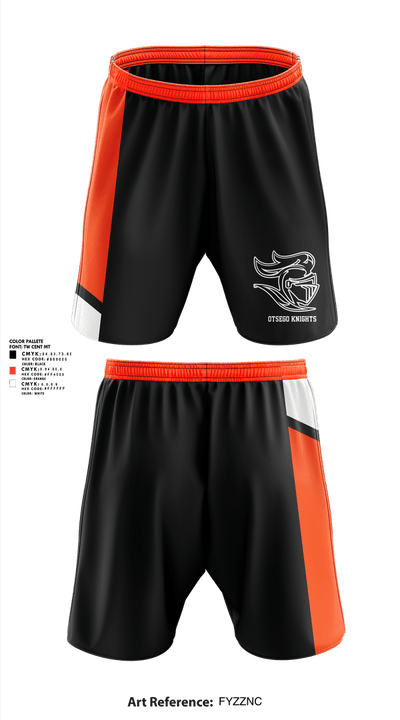 Otsego Knights 55342231 Athletic Shorts With Pockets - 1