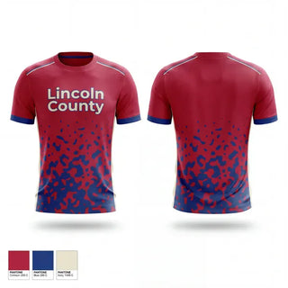 Old School Cotton Feel Shirt, Lincoln County, Men's Basketball, Teamtime, Team time, sublimation, custom sports apparel, team uniforms, spirit wear, spiritwear, sports uniforms, custom shirts, team store, custom team store, fundraiser sports, apparel fundraiser