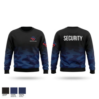 Crew Neck Sweatshirt, Sahara Global Security, Police, Teamtime, Team time, sublimation, custom sports apparel, team uniforms, spirit wear, spiritwear, sports uniforms, custom shirts, team store, custom team store, fundraiser sports, apparel fundraiser