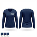 San Leon Fire Department 64468759 Women's Long Sleeve V-neck Shirt - 1