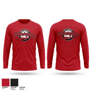 Long Sleeve Performance Shirt, Wilmington, Baseball, Teamtime, Team time, sublimation, custom sports apparel, team uniforms, spirit wear, spiritwear, sports uniforms, custom shirts, team store, custom team store, fundraiser sports, apparel fundraiser