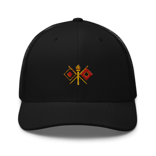 S6 1-32 IN 64050243 Retro Trucker Hat | Yupoong 6606