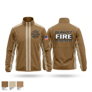 Windbreaker, Dermott Fire Department, Fire Department, Teamtime, Team time, sublimation, custom sports apparel, team uniforms, spirit wear, spiritwear, sports uniforms, custom shirts, team store, custom team store, fundraiser sports, apparel fundraiser