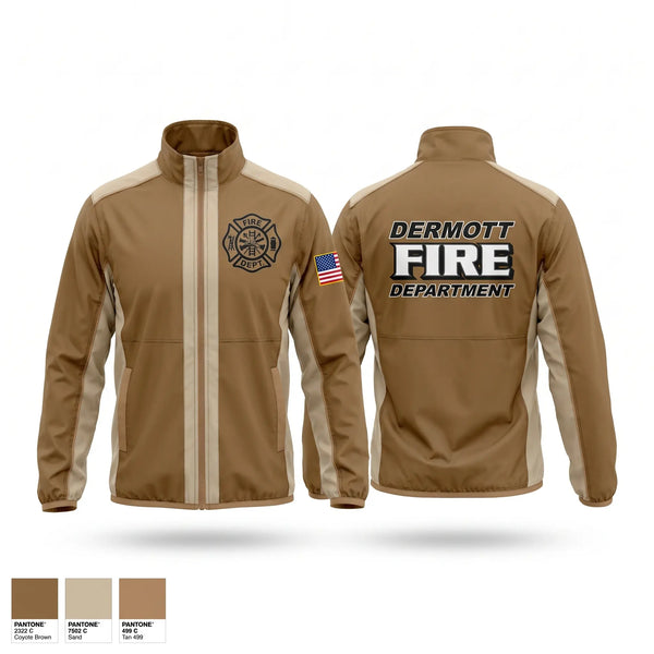 Windbreaker, Dermott Fire Department, Fire Department, Teamtime, Team time, sublimation, custom sports apparel, team uniforms, spirit wear, spiritwear, sports uniforms, custom shirts, team store, custom team store, fundraiser sports, apparel fundraiser