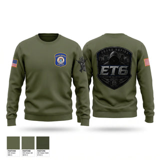 Crew Neck Sweatshirt, East Team 6, Police, Teamtime, Team time, sublimation, custom sports apparel, team uniforms, spirit wear, spiritwear, sports uniforms, custom shirts, team store, custom team store, fundraiser sports, apparel fundraiser