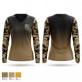 FRONTERA SOCCER ACADEMY Women's Long Sleeve V-neck Shirt - 1