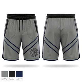 Athletic Shorts With Pockets, Indian Springs Volunteer Fire Department, Fire Department, Teamtime, Team time, sublimation, custom sports apparel, team uniforms, spirit wear, spiritwear, sports uniforms, custom shirts, team store, custom team store, fundraiser sports, apparel fundraiser