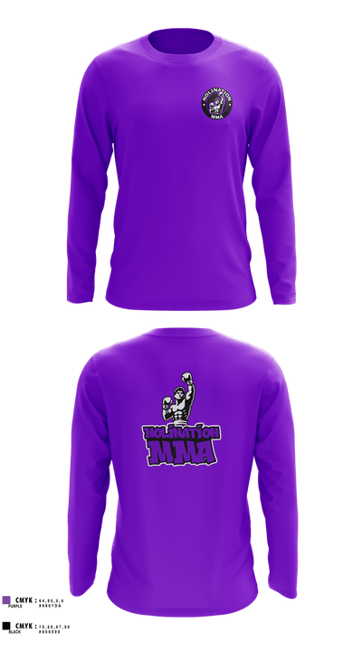 NOLINATION MMA 86405952 Long Sleeve Performance Shirt 3
